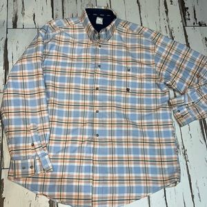Men’s vintage Wrangler 20x plaid shirt.